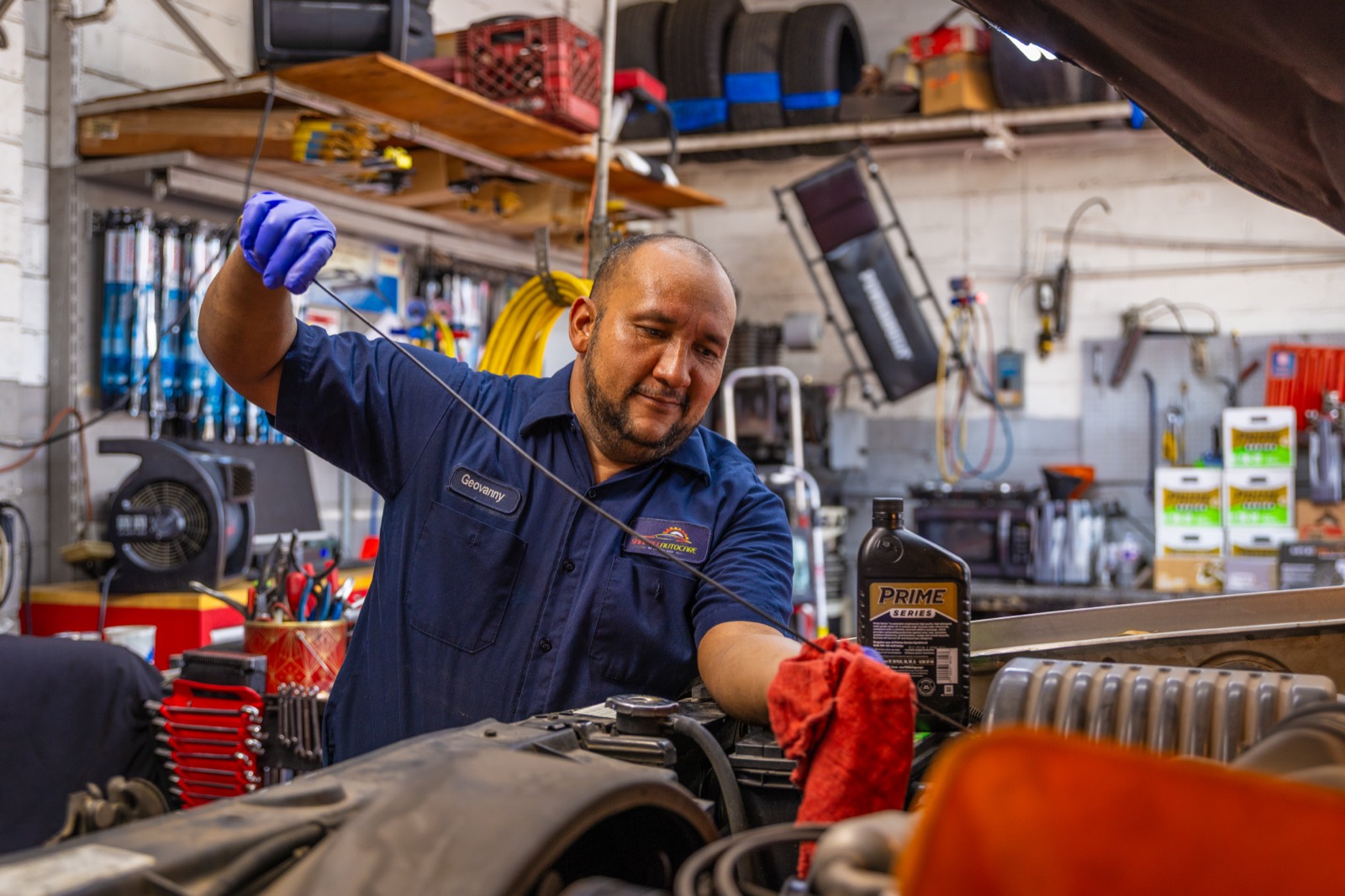 Synthetic Blend Oil Change